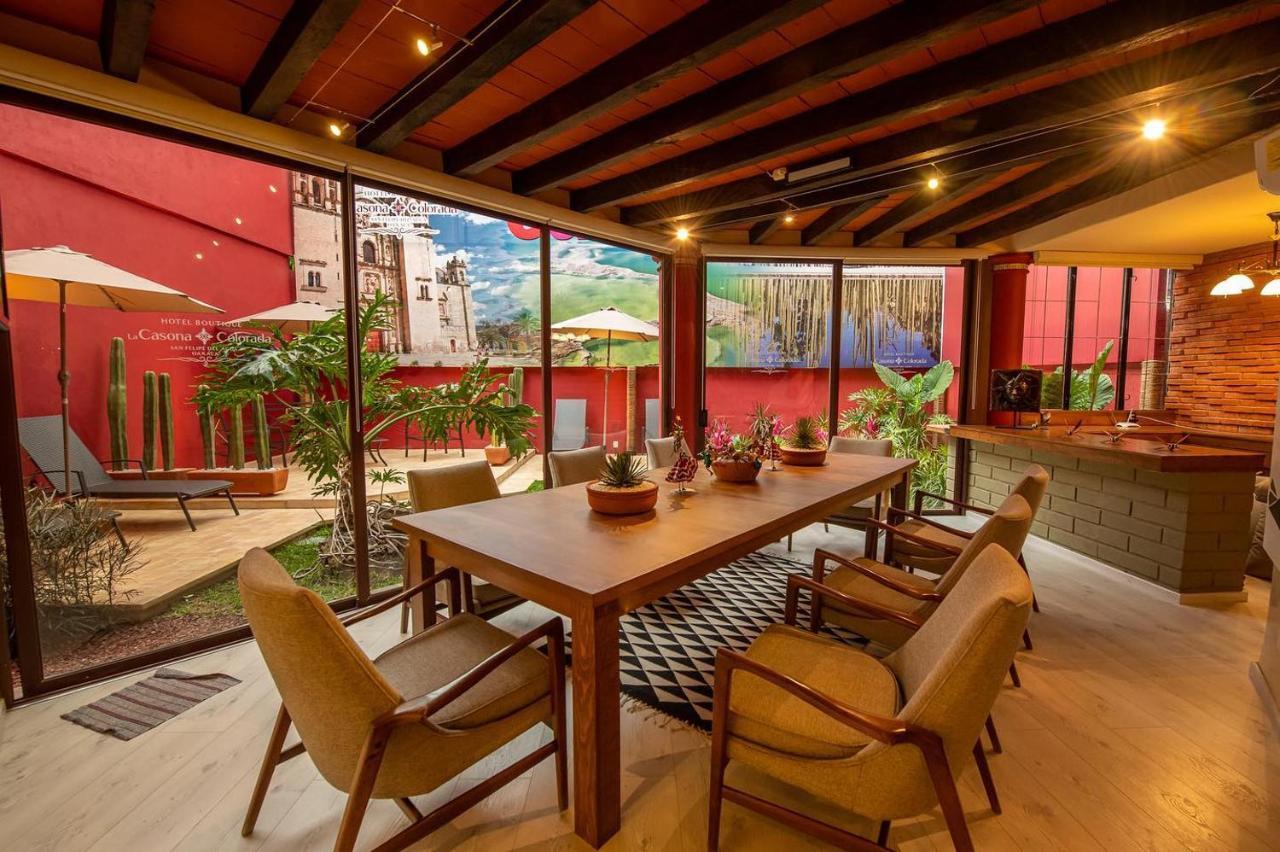 La Casona Colorada San Felipe Del Agua Hotel Oaxaca Luaran gambar