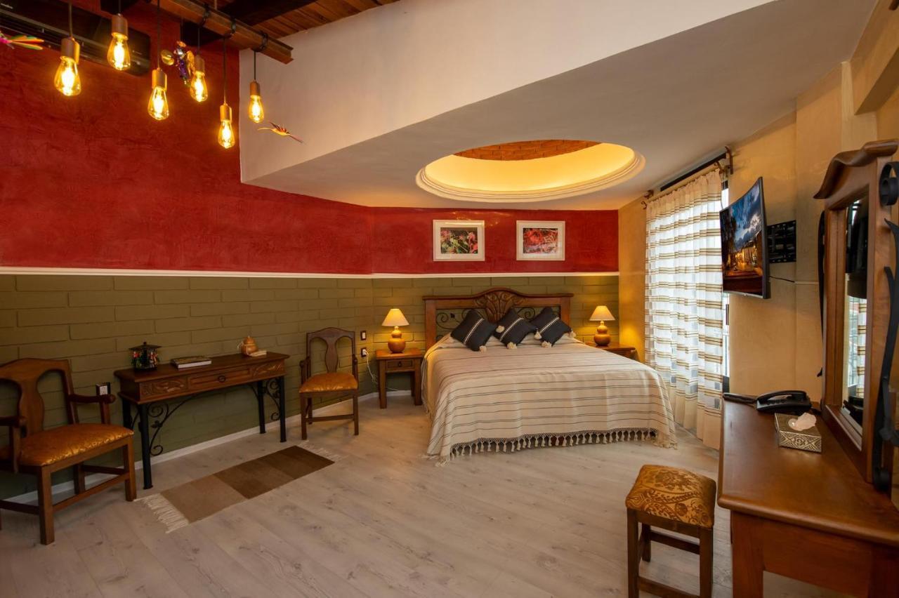 La Casona Colorada San Felipe Del Agua Hotel Oaxaca Luaran gambar